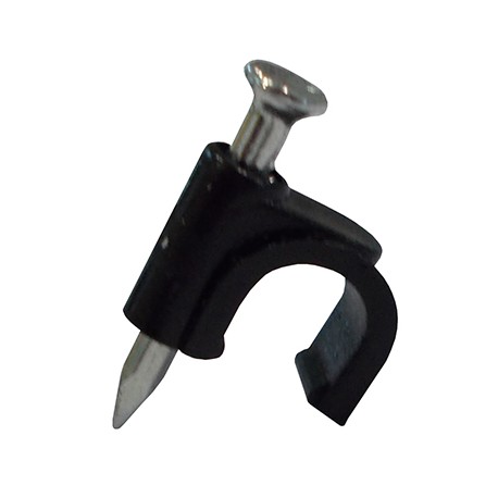 Grampa Sujeta Cable Mx 10 Negro