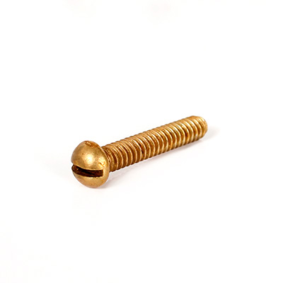 Tornillo Cabeza Redonda De Bronce 3/16x3/4