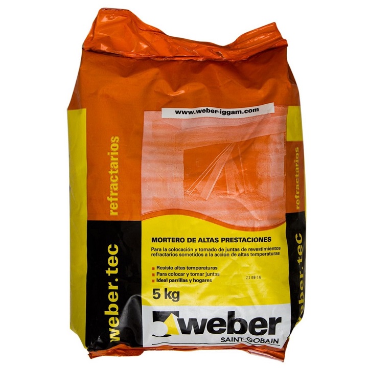 Adhesivo Refractario Suelto x Kg    (X bolsa 20 Kg)