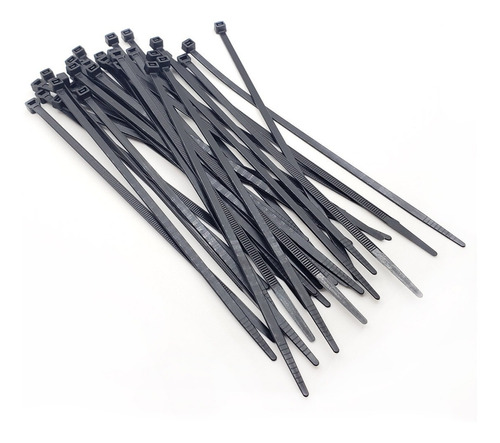 Precinto De Nylon Zeex 100x2.5 Negro    $ X Unid
