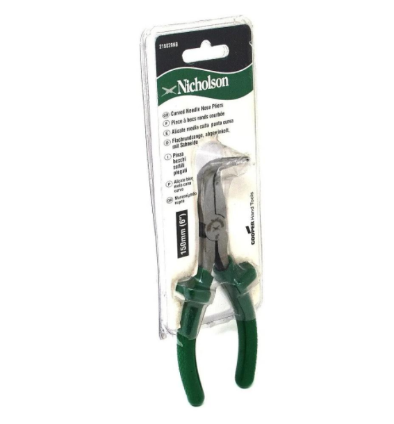 Alicate Media Cana Curva Nicholson 190 Mm 219030Nb