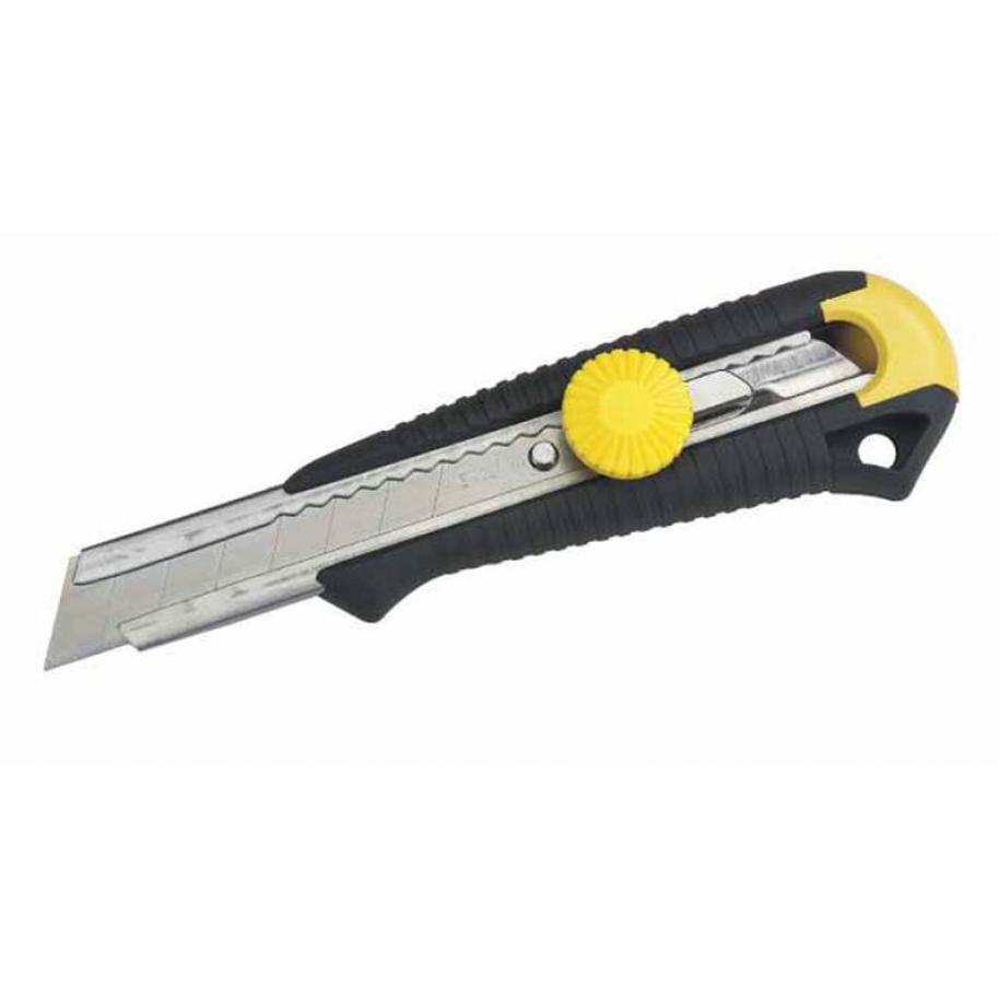 Cuchilla Stanley Mango Goma Alma Metal  18Mm(10418)