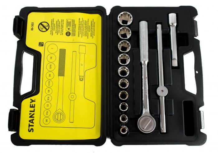 Juego 10 Tubos Y 3 Acce.Stanley 3/8A1(86503)