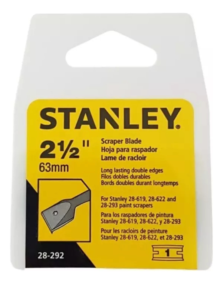 Blister De 10 Rep. P/Raspador Stanley 28-510