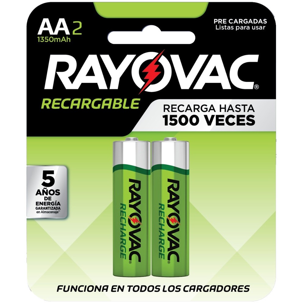Pila Recargable Rayovac AA $ X C/U    LD715-2LA