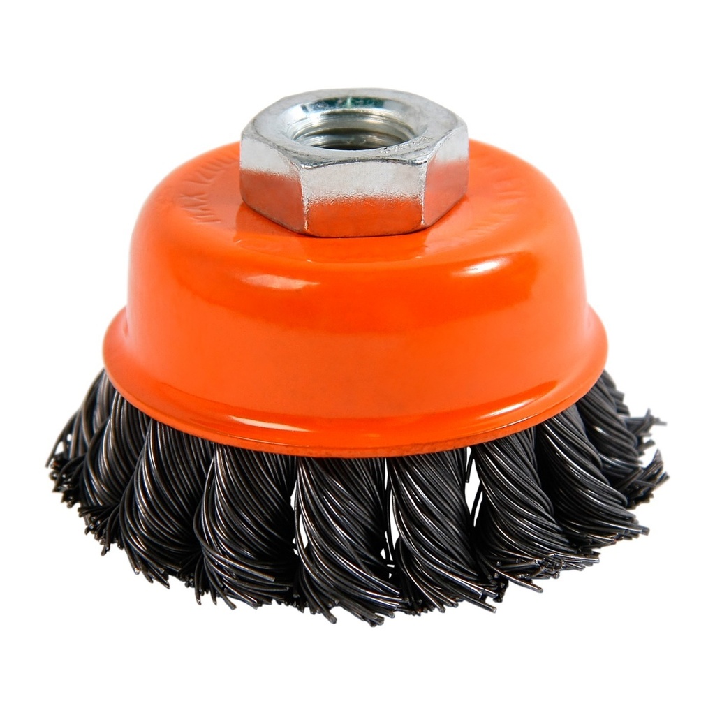 Cepillo Copa Trenzado 100mm