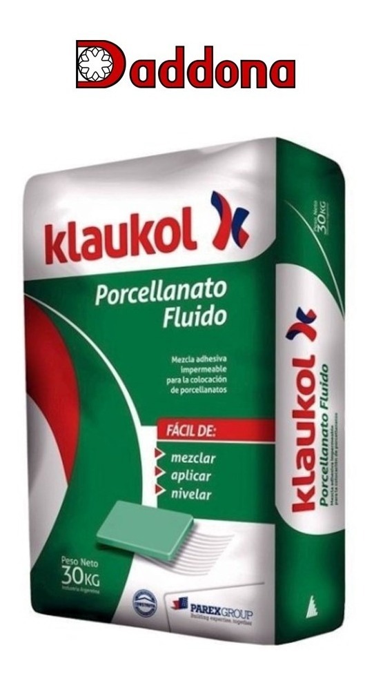 Klaukol Porcelanato Fluido X 30 Kg