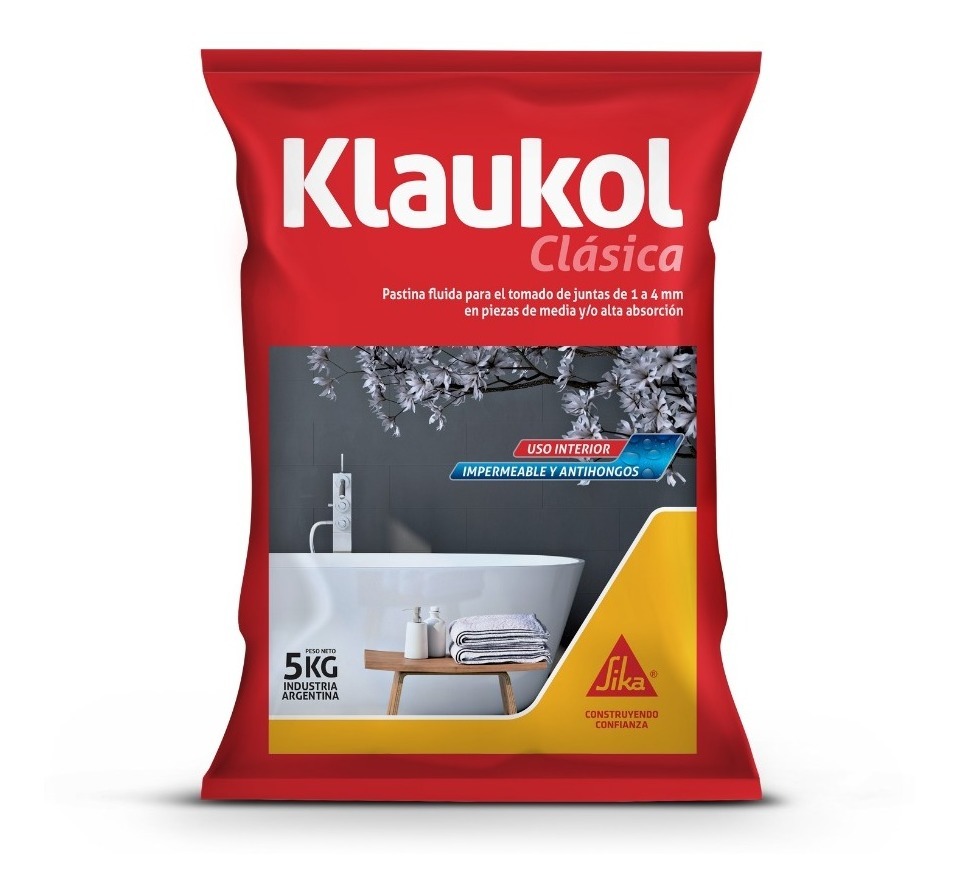 Pastina Klaukol Fluido Teja X 5 Kg