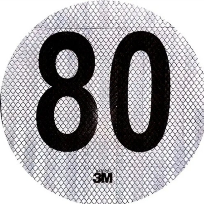 Circulo Velocidad Maxima 80 CIRG80
