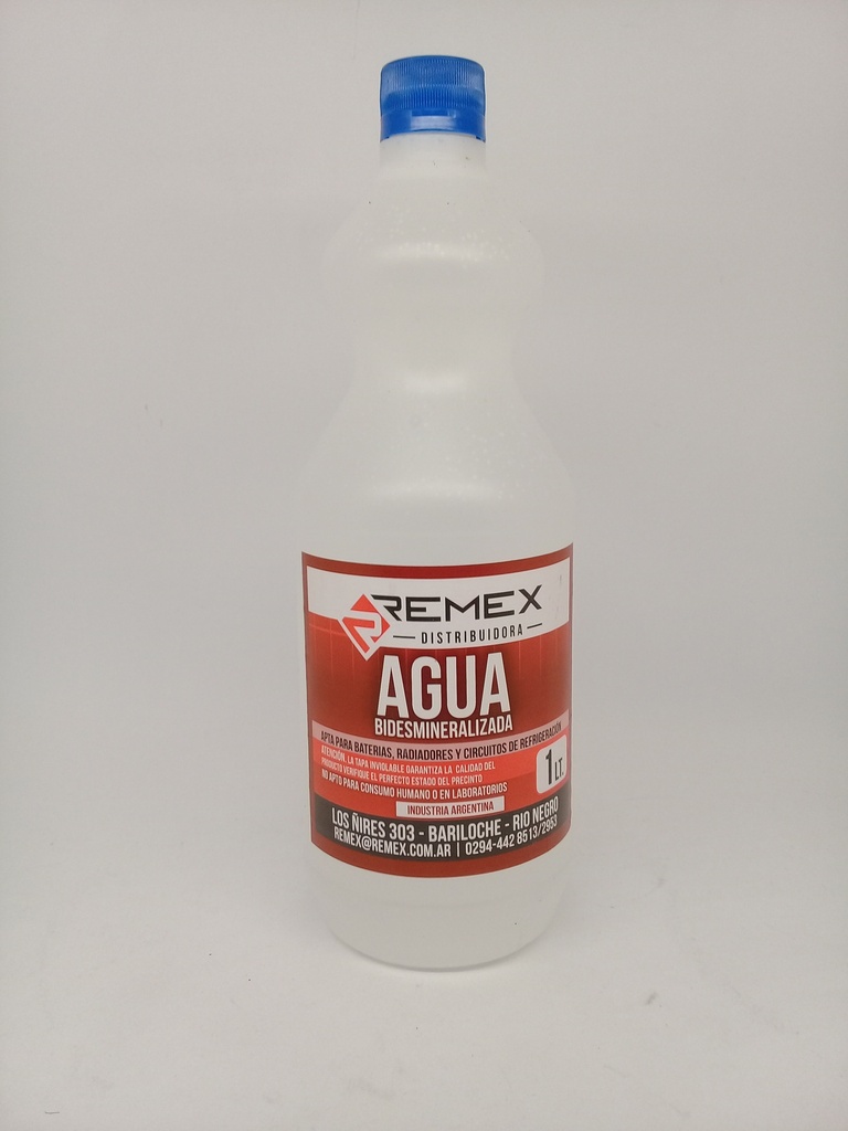 Agua Bidesmineralizada Bot.1L