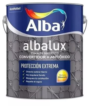 Albalux 2 En 1 Forja Negro X 1Lt