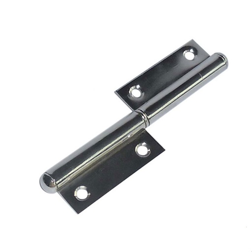 Bisagra Ficha 51x20 Ala  Zinc Azul Der.