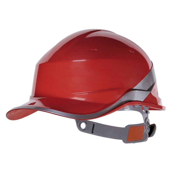 Casco De Obra ABS Ajustable Rojo