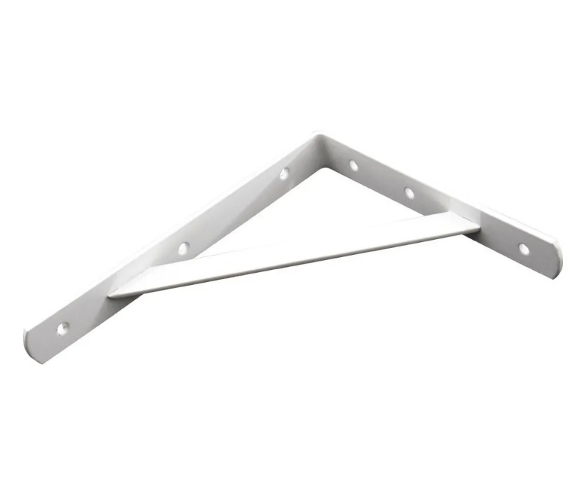Mensula 20x15 Cm Estilo Planch. 19x5 Mm Blanca