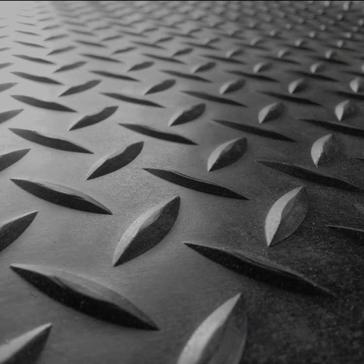 Piso Semilla 1mt Esp. 3mm Negro X Metro (Rollo 15mts)