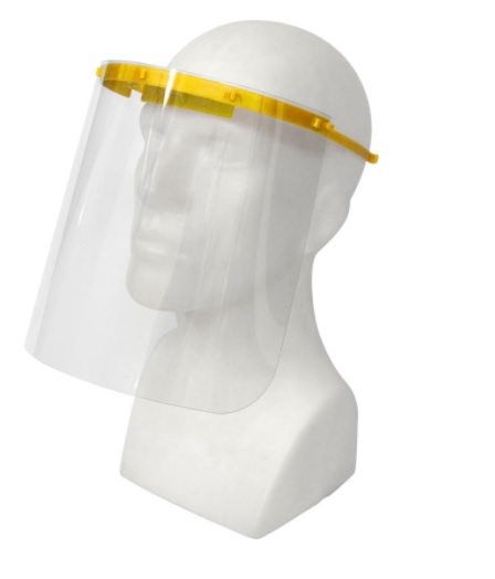 Pantalla Protectora Facial PET 350 Con Visera De Nylon Ajust