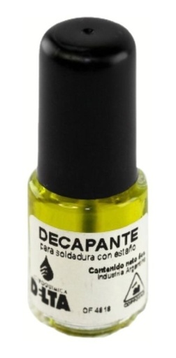 Decapante P/Soldaduras Con Estaño X 5cc