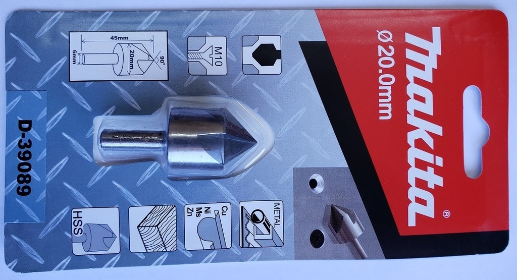 Broca Avellanadora Corte 20mm