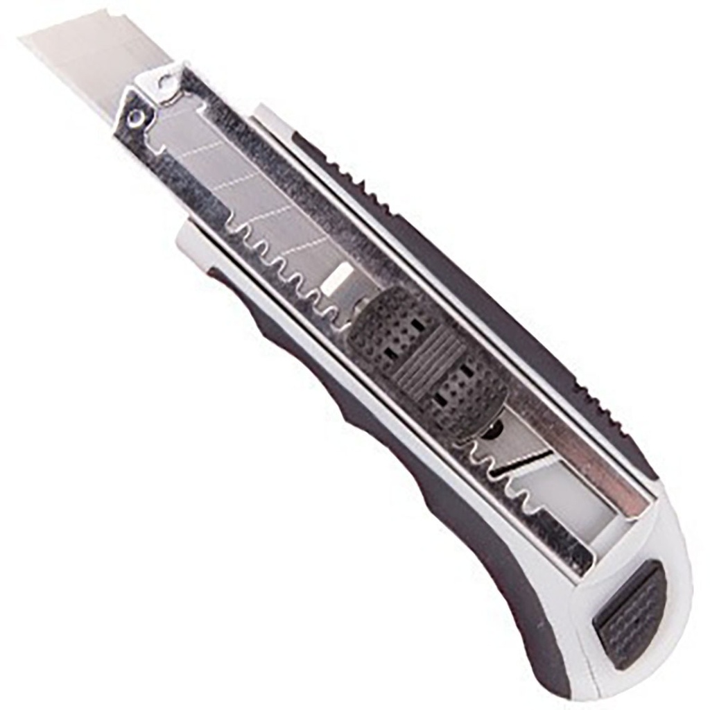 Cutter Con Goma  Hoja Gruesa Repuesto 8 Hojas