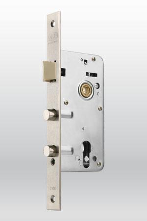 Cerradura Roa 108 Con 2 Pernos Cincada, Placa Bronce