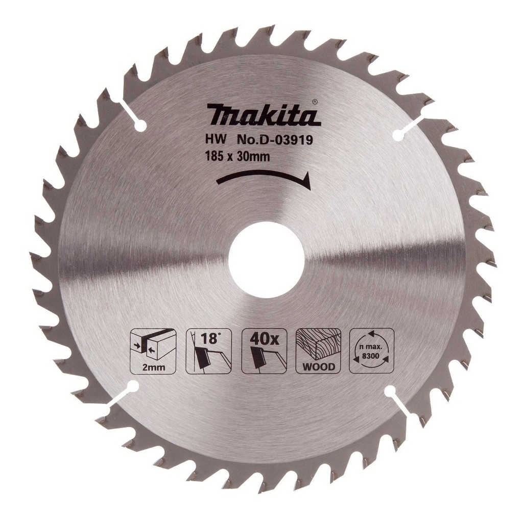 Hoja De Sierra 185x30x40D