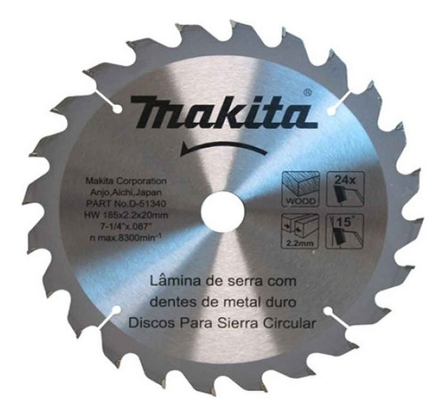 Hoja De Sierra 190x20  B-54477