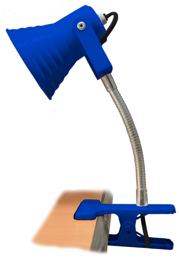 Spot Pinza Escal C/Flex Azul