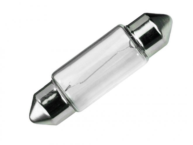 Lampara 12V 10W Tubular 11x44