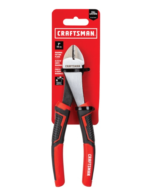 Alicate Craftsman bi material corte diagonal 7"