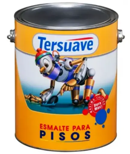 Esmalte Sintetico P/Pisos Semi Mate Blanco 1ts