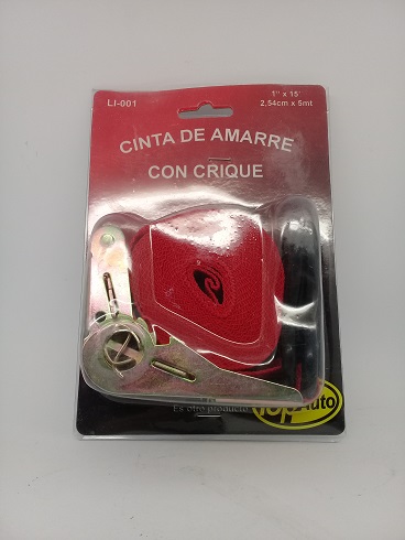 Cinta De Amarre 1" X 5mts Econ