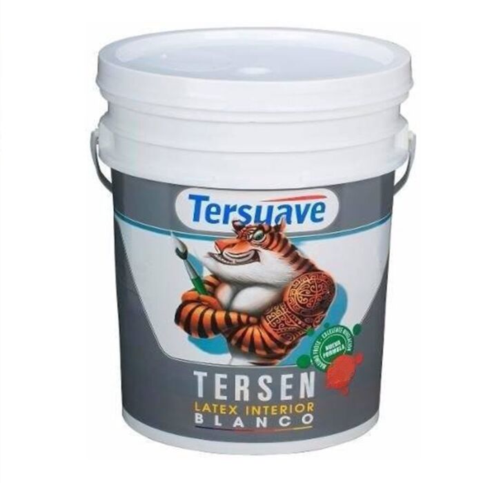 Tersen Latex P/Inter Mate Blanco 10 Lts