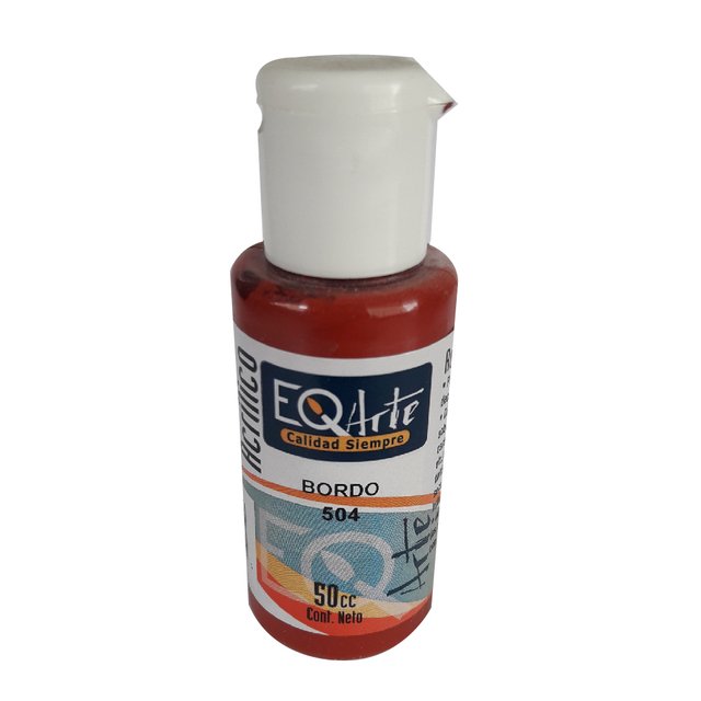 Acrilico Decorativo Bordo 50Cc