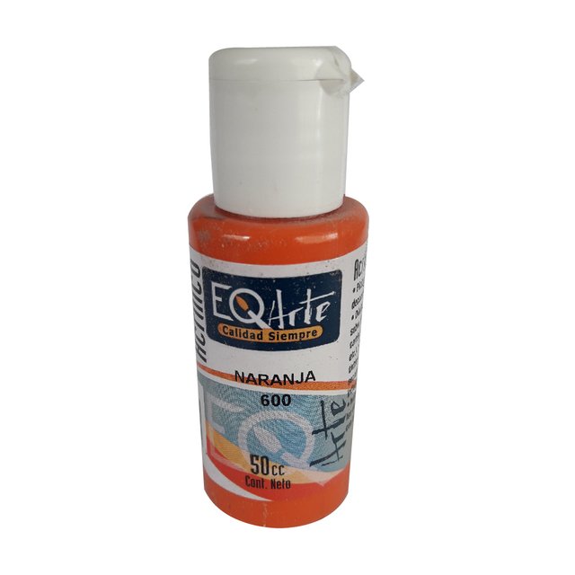 Acrilico Decorativo Naranja 50Cc