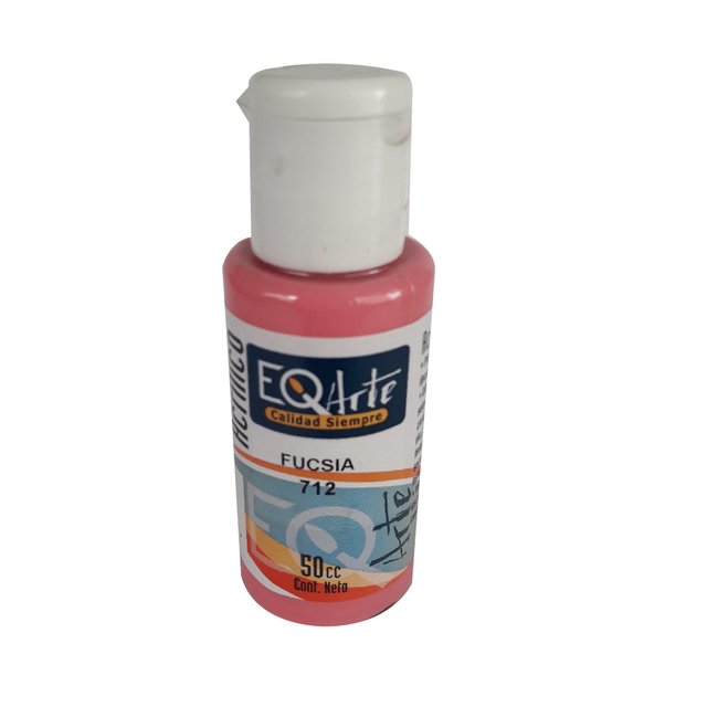 Acrilico Decorativo Fucsia 50Cc
