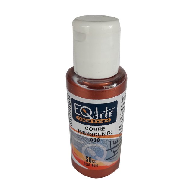 Acrilico Decorativo Dorado Iridiscente 50Cc