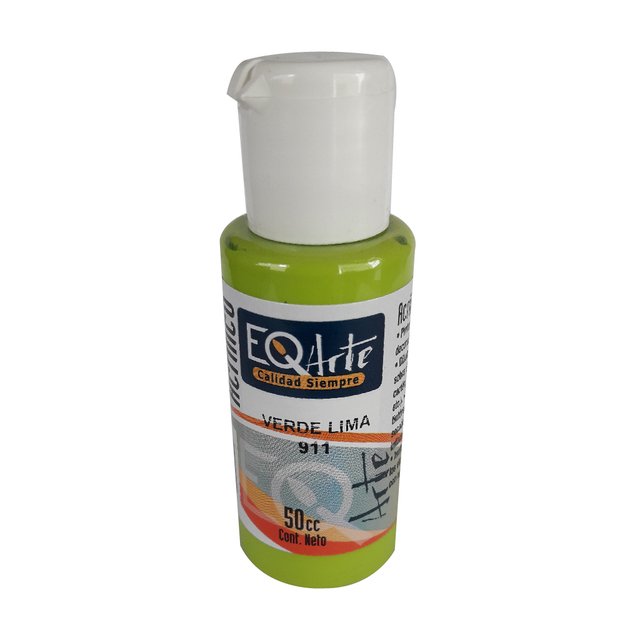 Acrilico Decorativo Verde Lima 50Cc