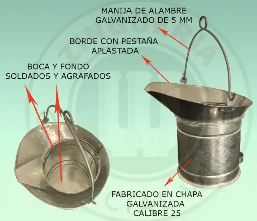Balde C/Pico x 10Lts