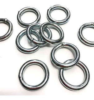 Argollas De Hierro Zincadas 8 X 65