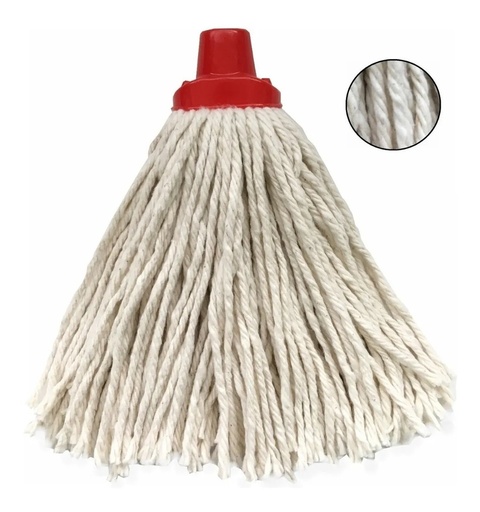 Mopa 30C Microfibra Blanca Mister Trapo