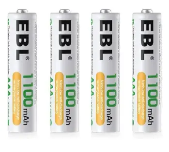 Pila Recargable AAA EBL $ X Unid (Blister X 4)