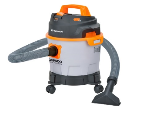 Aspiradora Polvo Liquido Tacho De 10lts 1000w Daewo