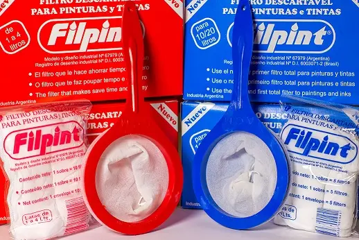 Colador Con Filtro Para Pintura  Filpint