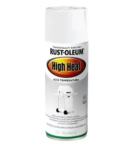 Pintura Aerosol SP Alta Temperatura Blanco Mate 