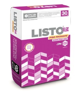 Adhesivo Listo Flex Piso Radiante Bolsa X 25 Kg "NUEVA PRESENTACION"