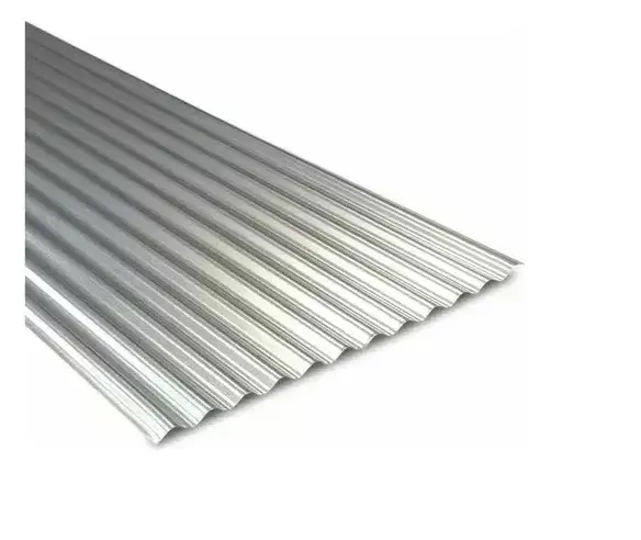 Chapa Sinusoidal Cinc $ x Metro 0.4 Espesor Calibre 27