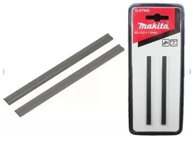 Juego Cuchilla Cepillo Makita D-07945 Widia 82mm