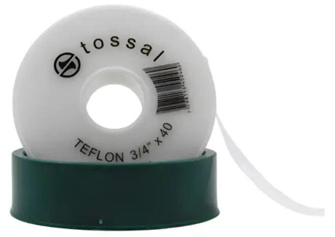 Teflon 3/4 X 40 Mts Densidad 0.9g Cm3 Tossal