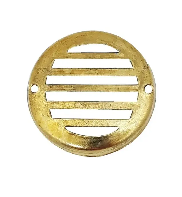 Respiradero Rejilla Redondo 42mm Dorado