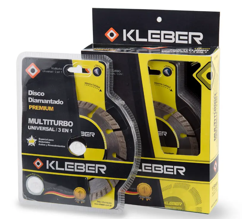 Disco Diamantado 3en1 115mm Kleber - DISC
